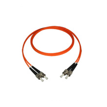 2M ST/ST Duplex Multimode Fiber Optic Patch Cord